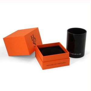 Wholesale Luxury Candle Jars With Lid And Boxes Paper Scented Candle Gift Box With Private Labels from china suppliers
