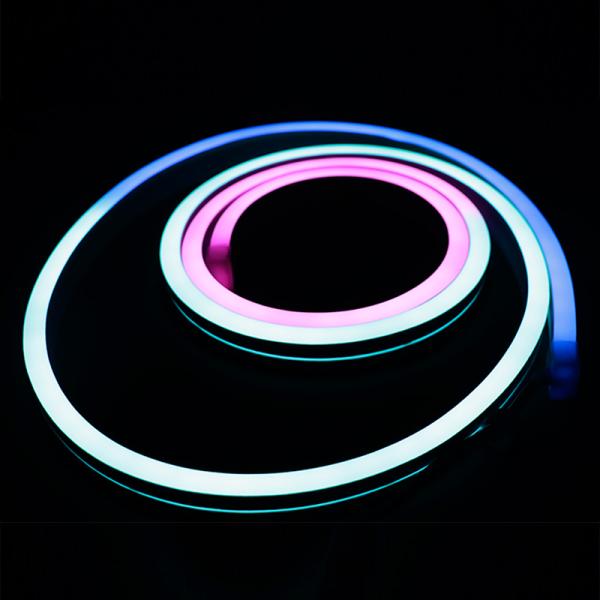 Ra80 Color Changing Neon Flex Light Ip67 Led Neon Rope Light 5cm No Fragile