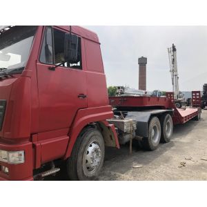 Used China No1 Domestic Brand Sitaier D7b 3 Axles Flat Bed Trailer Zz4253V3241e1