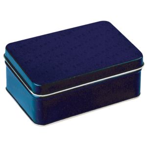 Custom Child Proof Rectangular Tin Cans / Medical Tin Box