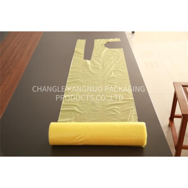 PE Disposable Polyethylene Aprons Flat Pack On A Roll Single Use Dust Proof