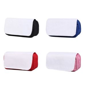 Double Layer Sublimation Pencil Case Blank DIY Custom Polyester Sublimation
