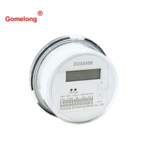 DDS5558 2S Single phase CL200 socket/round electric House meter ANSI STANDARD