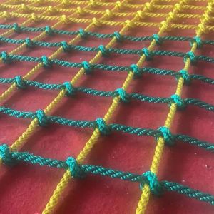 High-quality durable amusement park facilities climbing safety net