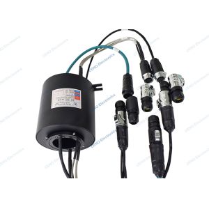 Low Temperature Ethernet and Encoder Signal Slip Ring with Electric Power