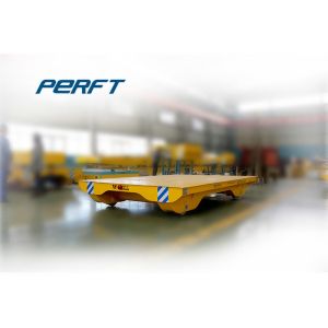 20 ton cable drum powered steerable dies rail transfer carts