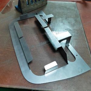 Custom 1.2mm sheet metal bending prototype for garden equipment