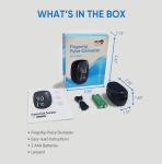 fingertip pulse oximeter for pulse rate pulse oximeter spo2 sensor oled display