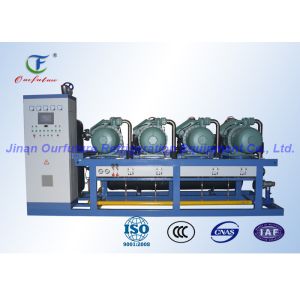 Danfoss Parallel Screw Compressor Unit , Apple Cold Room Copeland Condensing