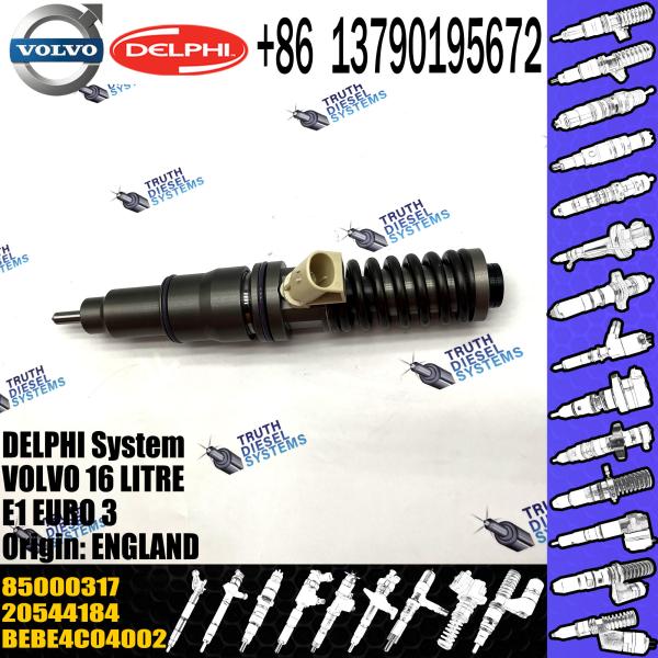 20544184 BEBE4C04002 BEBE4C04102 common rail fuel injector for VOL 85000317