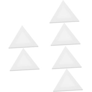 6 Pack Triangle Blank Stretched Canvas Board 15cm 100% Cotton stretched Canvases