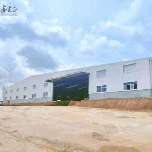 China Customized Construction Prefabricated Steel Structure Warehouse With Fire-Proof Panel on sale