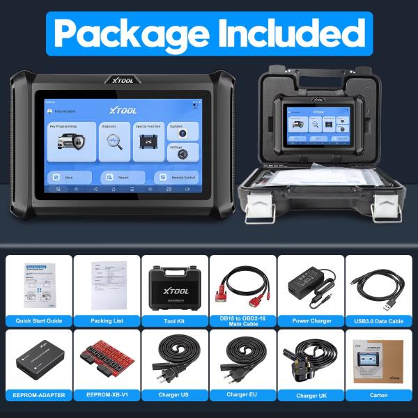 TOOL X100 PADS IMMO Key Programming Tools All Key Lost OBD2 All System