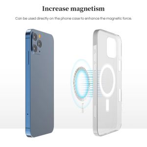 Grade N35-N52 Magnetic Ring Snap Adapter for Phone Case Strong Magnet Wireless