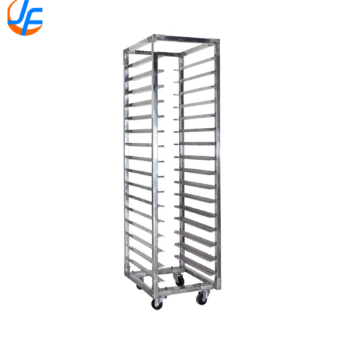 RK Bakeware China-600*400 Stainless Steel Sinmag Double Oven Rack Baking Tray Trolley