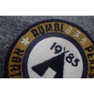 Circle High Density Custom Embroidered Back Patches