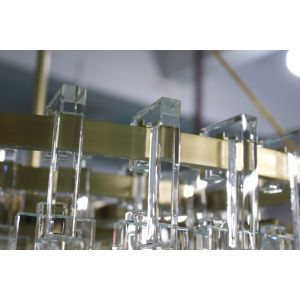 Marignan Round Chandelier 91cm Customized Elegant Brass Crystal Chandelier