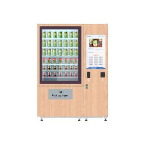 China Advanced Healthy Salad Vending Machines With Lift System / Remote Control Function on sale