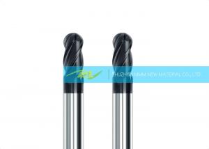 China Solid Carbide Ball Nose End Mills With 5 Axis Grinding Center Precise Ball Head on sale
