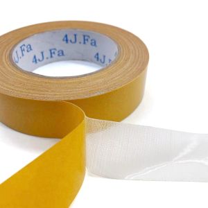 Wholesale Customized White Indoor Carpet Edge Binding Tape Double Sided Rubber Hot Melt Adhesive for Rugs Sealing from china suppliers