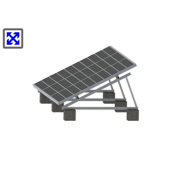 Quality Triangle Frame Solar Panel Racking System 8 - 20μm Anodizing Thickness for sale