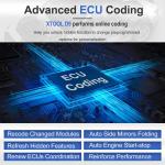 XTOOL D9 Automotive Scan Tool Topology Map Bi-Directional Control ECU Coding
