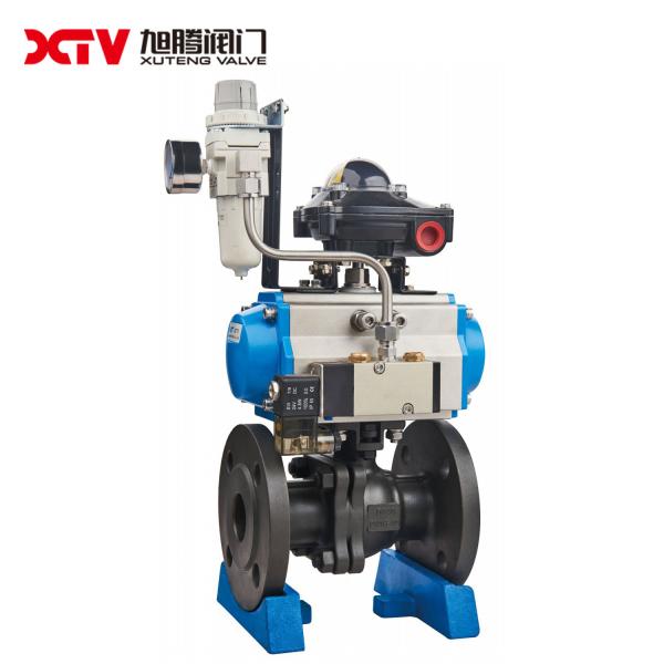 PN1.0-32.0MPa Carbon Steel High Platform Flanged Floating Ball Valve 600LB