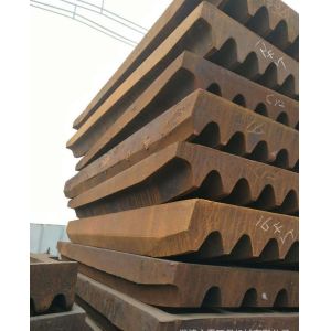 High Manganese Casting Mn18Cr2 Replacement Jaw Crusher Wear Plates