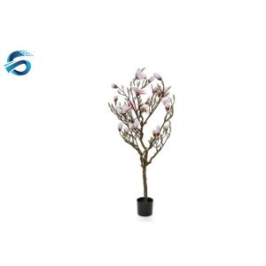 Customized Fiberglass Artificial Magnolia Branches Distinctly Visual Effects