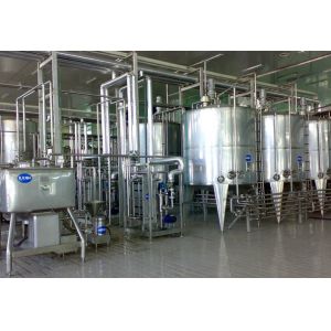 Automatic Pasteurized Milk Processing Line Electric Driven