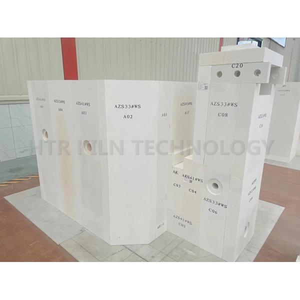 Long-Lasting Fused Cast Refractory AZS Blocks for Glass Melting Furnace Paving Tiles