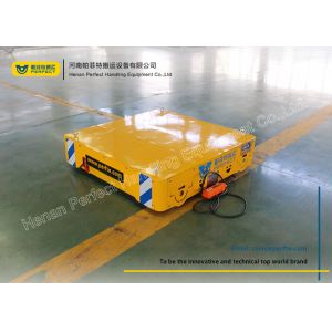 Motorized Transfer Trolley / Automated Guided Vehicle Industry Handling