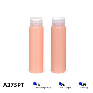 Customized 375ml Disc Top Cap Bottle With HDPE Collar Material