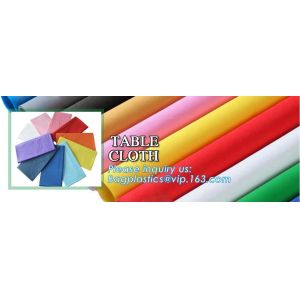 Disposable TNT Table Cloth nonwoven spunbond polypropylene/TNT dot style non