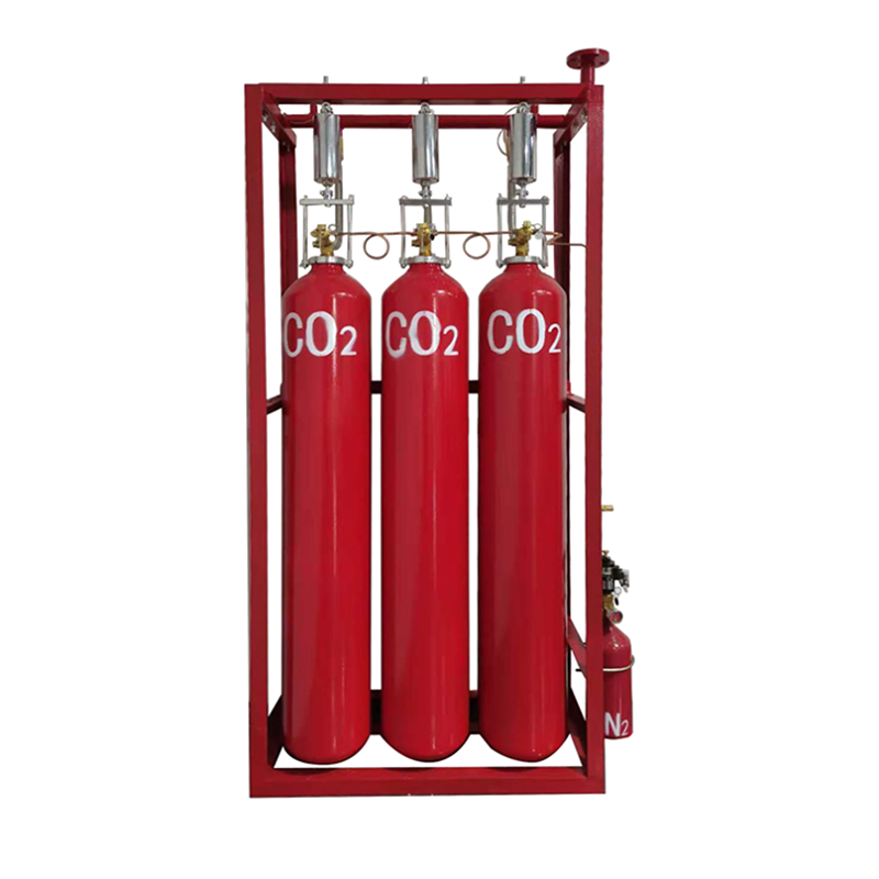 70L High Pressure CO2 Fire Suppression System 42kg Capacity