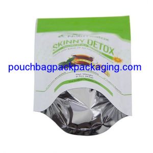 Custom doypack for tea with zip on top, high quality zipper doypack from China
