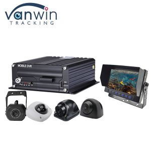 Digital Mobile Video Recorder MNVR 6 Channel HDD SSD Mobile NVR With 3G 4G GPS