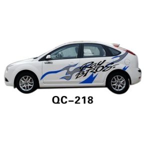 Wholesale PVC The Default Color Custom Car Body Sticker QC-218K from china suppliers