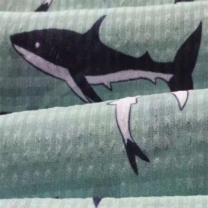 Ripstop Crinkle Women Suit Fabric 119gsm 57" Bubble Chiffon Fabric