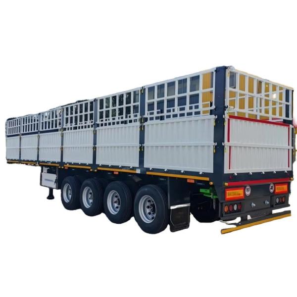 High-Quality Africa Fence Semi Trailer: Ideal for Secure, Efficient Transport of