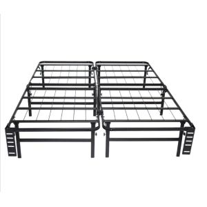 Strong Structure Modern and Strong Simple Folding King Iron Frame Bed with