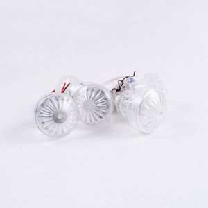 Plastic Amusement Ride Lights Multicolor LED Cabochon Lights