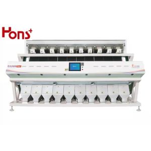 6.0T/H FPGA 10 Chutes  Industrial Raw CCD Color Sorter For Beans