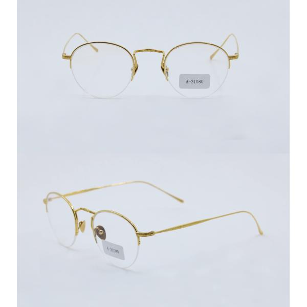 Read Optics half rim Reading Glasses for Men Women Spectacles (Non-Prescription) eyeglasses fashion accessories gifts