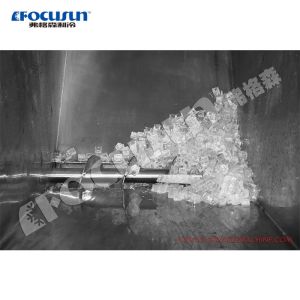 Stainless Steel Touch Screen Small Cube Square Ice Making Machine 2000lbs from