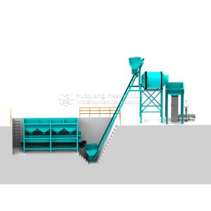 ISO 220V 1200KG Calcium Superphosphate Bulk Blending Fertilizer Machine
