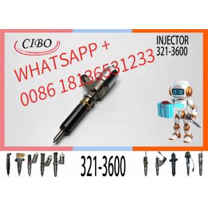 FPUPUSA Common Rail Diesel Fuel Injector 321-3600 For D6K C6.6 Engine Nozzle