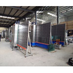 Double Glazing automatic glass cleaning machine 7370*2100*2730mm Dimension