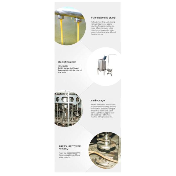 Full Automatic Multifunctional Food Machine Cast Iron Baking Template