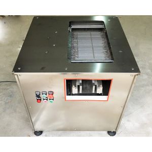 Double Slot Fish Processing Machines Bevel Fillet Machine Restaurant Use